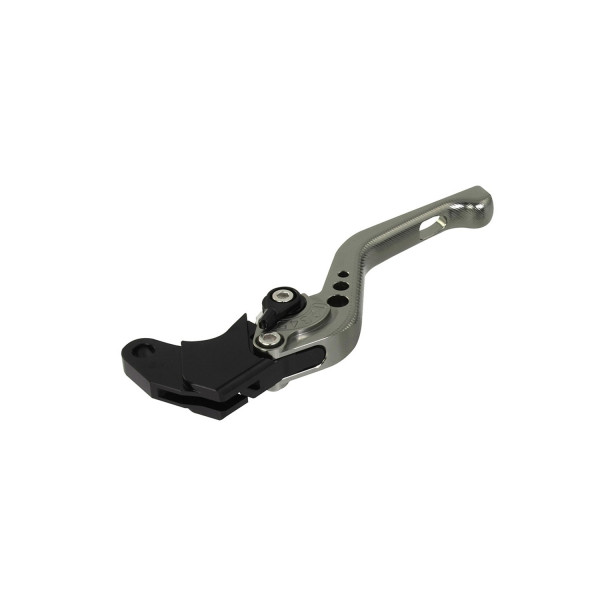biketek Biketek adjustable cnc clutch lever short  - titanium / black adjuster - #c21s